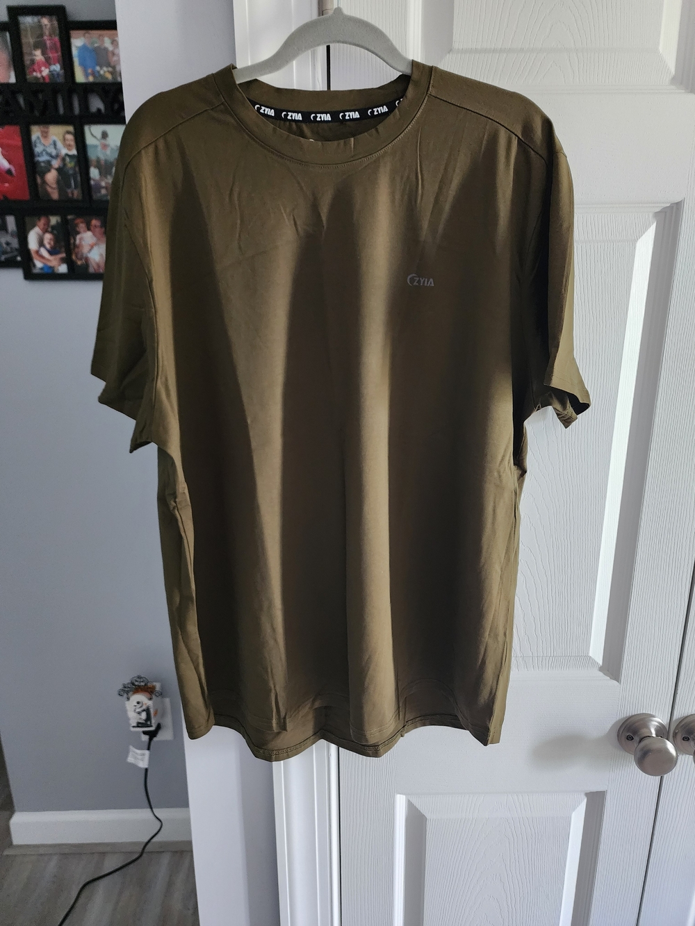 ZYIA Active Men's Olive Reverse ZYIA-X T Tee XXXL